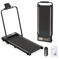 Tapis Roulant Elettrico Pieghevole Cyclette Fitness Walking Pad Casa 1-10Km/H