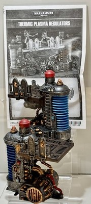 Warhammer 40k Sector Mechanicus Thermic Plasma Regulators professionell bemalt