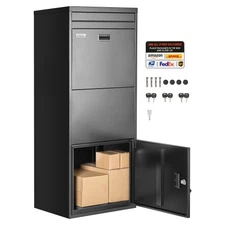 VEVOR Package Delivery Boxes for Outside,47.2" Mailbox for Parcel with Lock,Ga