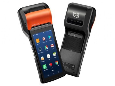Sunmi V2 Wireless Data Handheld POS System (T5930) Orange