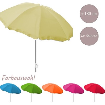 Runder Sonnenschirm Gartenschirm Schirm Sonnenschutz Ø1,8m knickbar UV