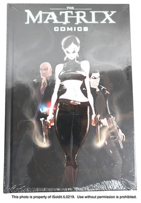 NEW SEALED THE MATRIX COMICS 20th Anniversary Hardcover Trinity Cover BURLYMAN