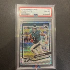 Jalen Hurts 2023 Donruss Optic Silver Wave /300 PSA 10 Gem Mint #158 Eagles SP
