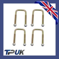 4 Blattfeder U-Bolzen Ford Transit Mk4 Mk5 Mk6 1985-2006 Set 1-3