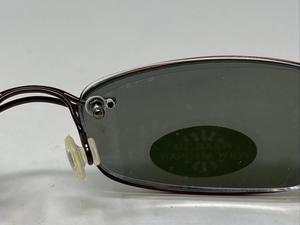 Revolution Airs RA104B RED LUSTER 48-17-150 Eyeglasses Frame w/ Clip-on PM40 - Image 2 of 4