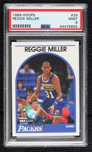 1989-90 NBA Hoops Reggie Miller #29 PSA 9 MINT HOF