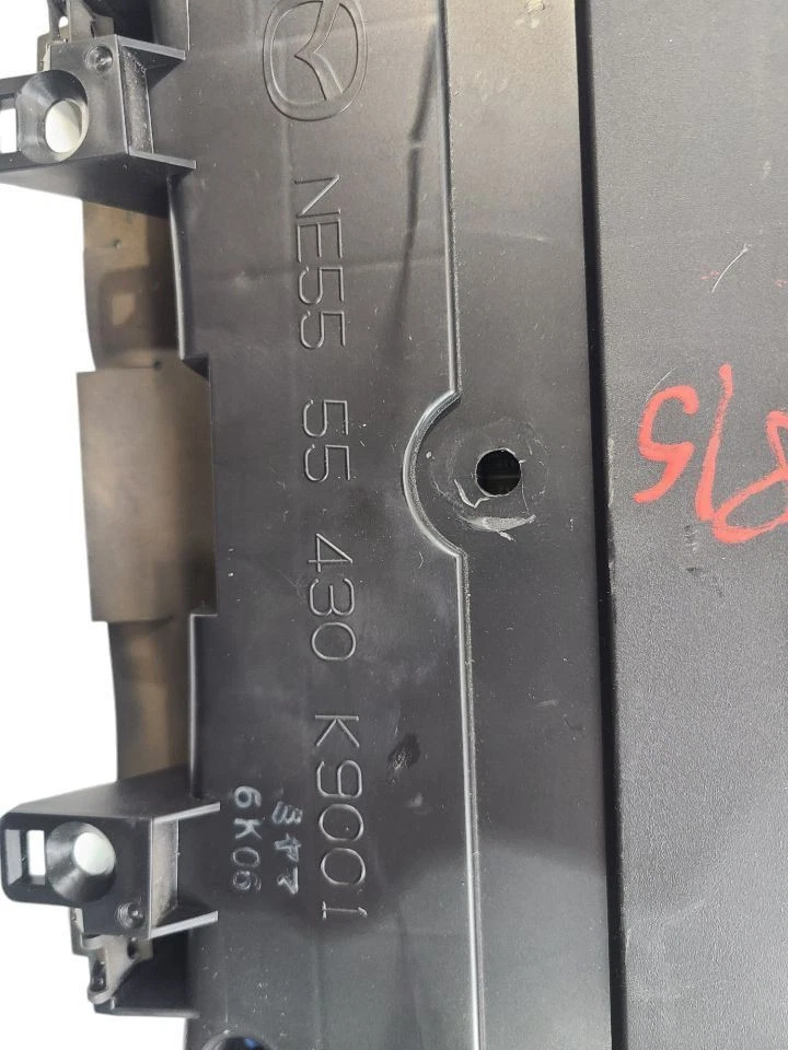 Velocímetro Cluster MPH bisel plateado compatible con 06-08 MAZDA MX-5 MIATA 604660 Foto 3 de 4