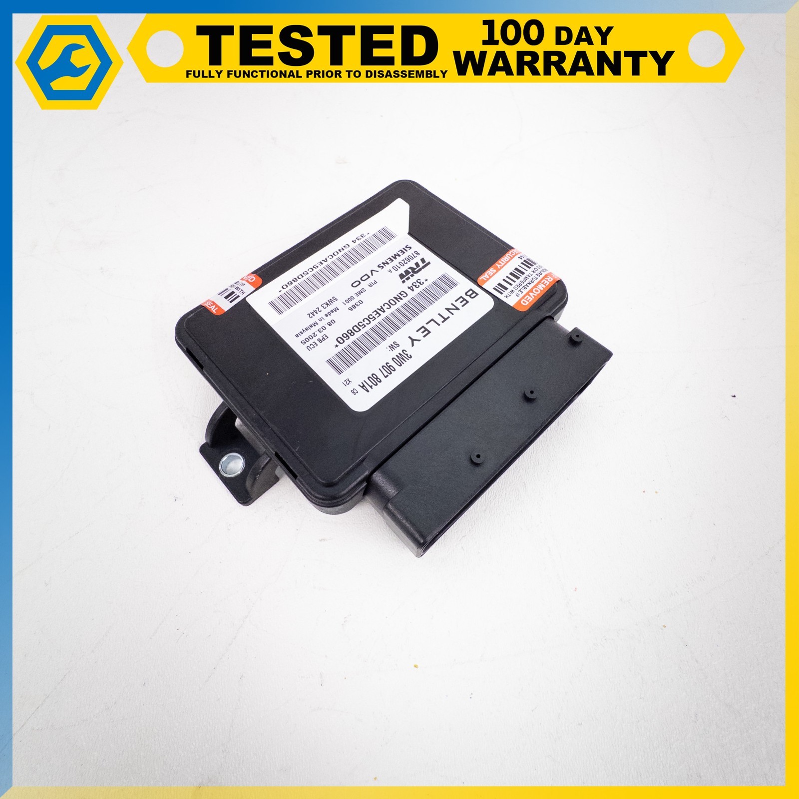 03-13 BENTLEY CONTINENTAL GT GTC ELECTRONIC PARKING BRAKE CONTROL MODULE OEM