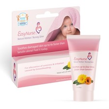 Nursing Salve All-Natural Nipple Balm for Sore, Cracked Irritated Nipples...