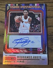 2023-24 Panini Recon Mouhamed Gueye True Potential Signatures Red Auto #/99
