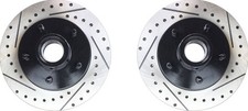 11 Disc Brake Rotor Set 5514lx 5514rx Performance Cross Drilled And Slotted 11 Disc Brake Rotor Set 5514lx 5514rx Performance Cross Drilled And Slotted