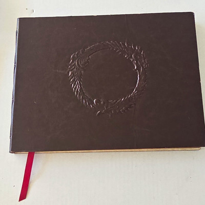 Skyrim The Elder Scrolls Guide to Tamriel Leather 