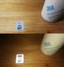 Bell® Logo SNELL DOT Helmet Reflective 3m Decal X1 Stickers Stickers ステッ