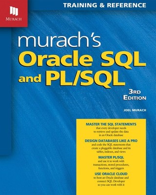 ORACLE SQL AND PL/SQL BY Joel Murach PAPERBACK **LIKE_NEW**