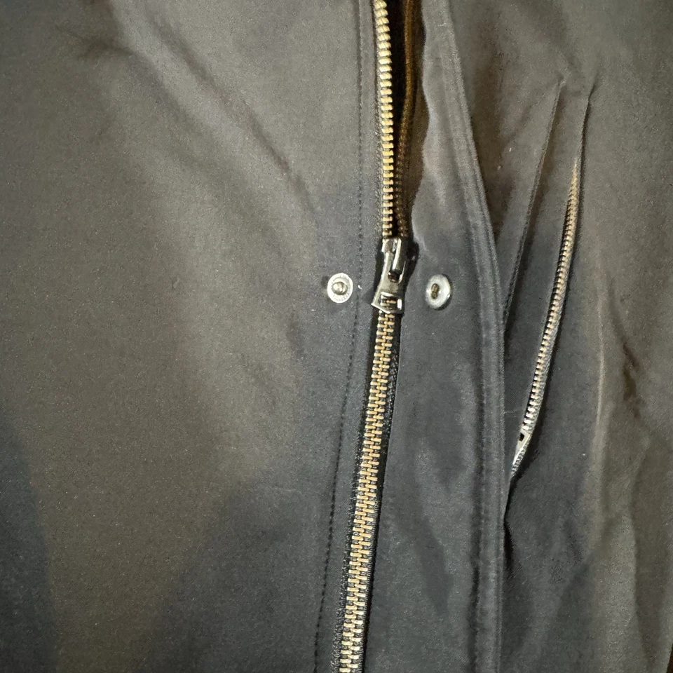 Theory Men's Heavy Coat Full Zip Size M Black *PREOWNED* - Image 3 of 4