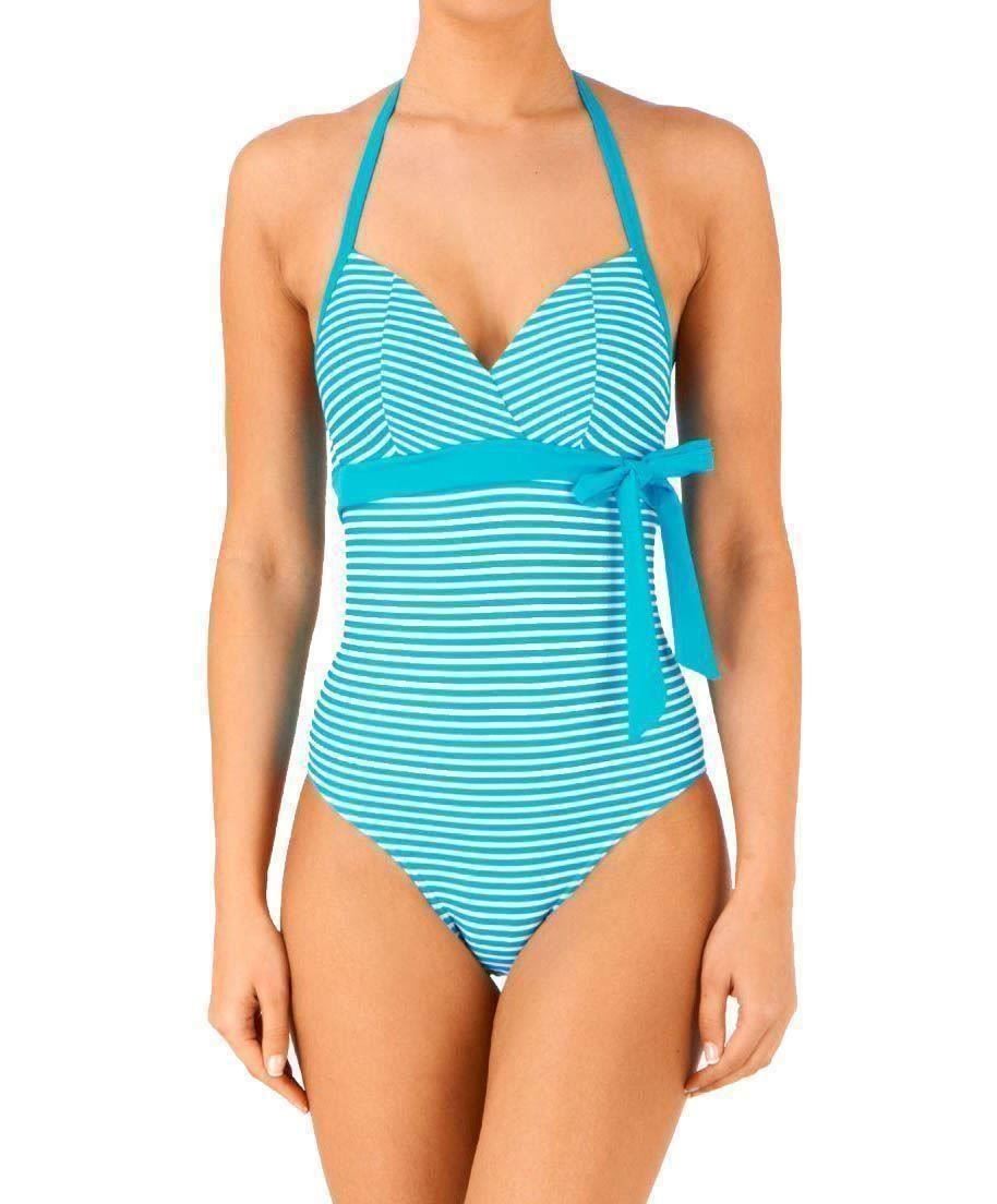 Ladies Freya Tootsie AS3604 NP Non-wired Padded Swimsuit Azure (AZE) 30D