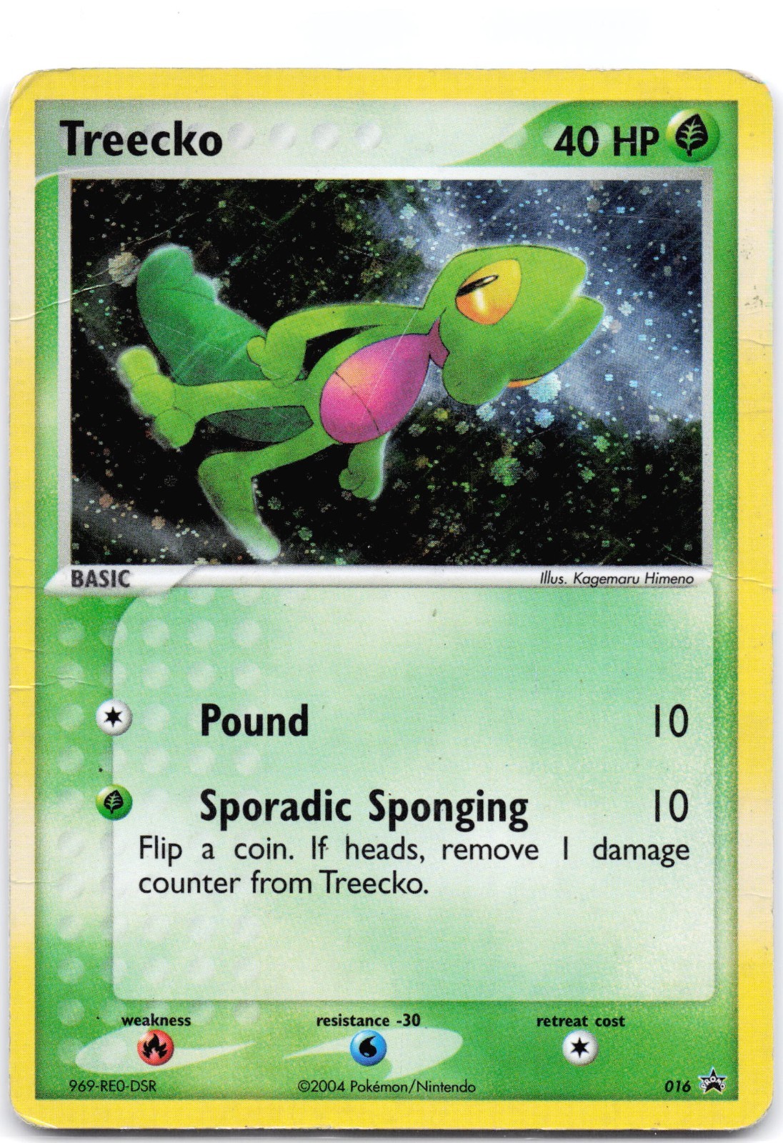 Treecko (EX Deck Tin) 016 Holo Nintendo Promos DMG