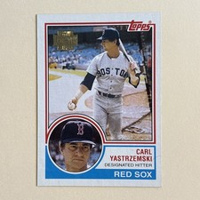 Carl Yastrzemski 2001 Topps Archives #175 Boston Red Sox