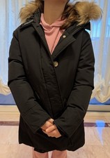 WOOLRICH parka kids bambina 12 anni 12 years Nero con cappuccio