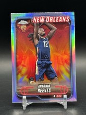 ANTONIO REEVES 2024-25 Topps Chrome Rookie Refractor #131 New Orleans Pelicans