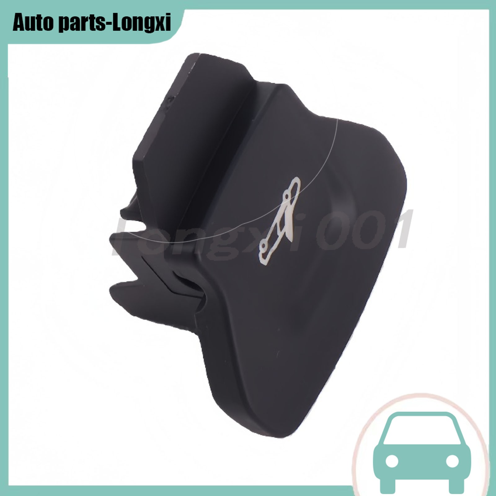 New 13M0434CP Black Right Side Door Control Switch Button for McLaren 570S 600LT
