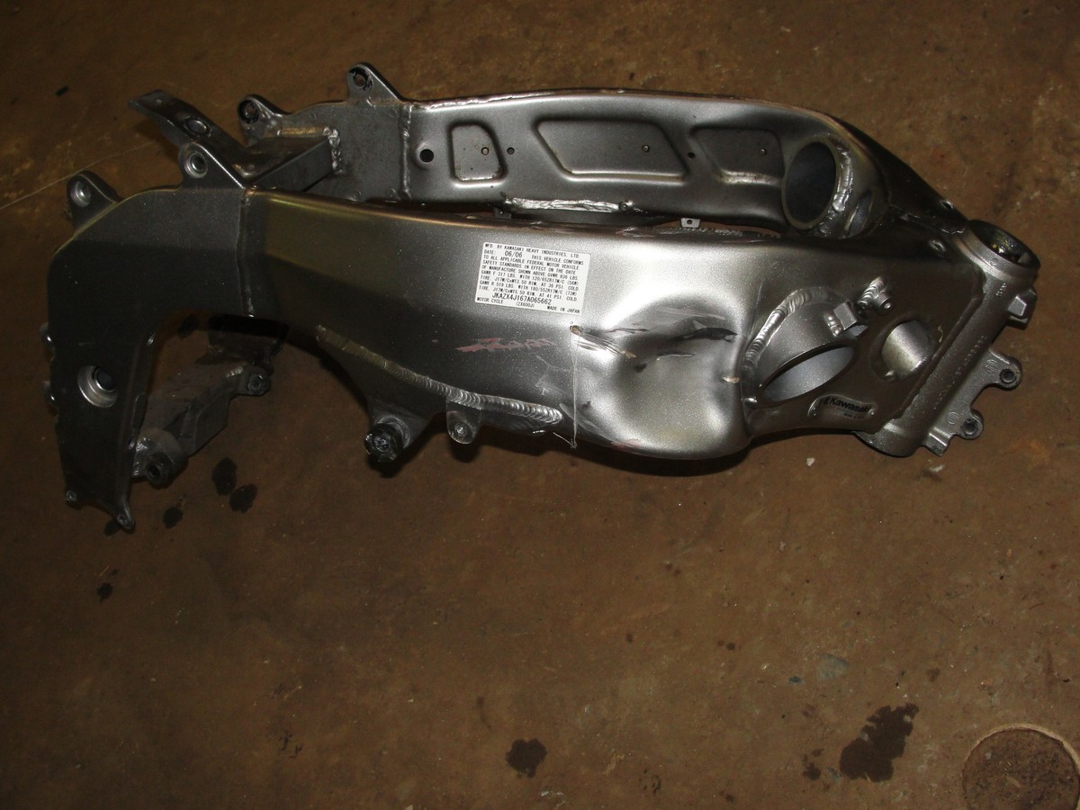 asis ページ Kawasaki Motorcycle 1994 OEM Parts Diagram for Chassis