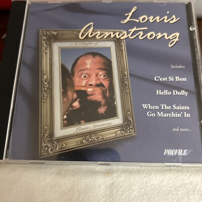 Louis Armstrong A Profile Of Louis Armstrong (CD, 1996, Profile)