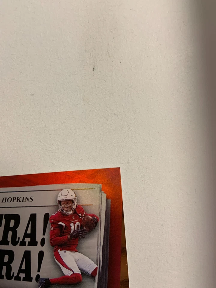 2021 Panini Xr Extra Extra RED DeAndre Hopkins #EXT19 /149 - Image 4 of 4