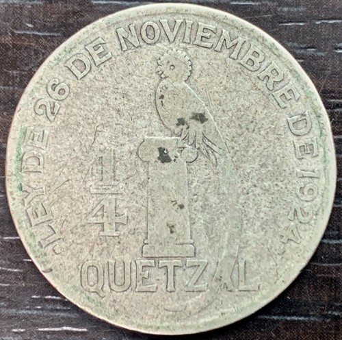 Guatemala - 1/4 Quetzal 1929