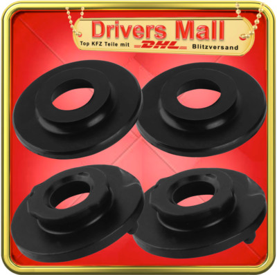 4x FEDERTELLER HINTEN VW Golf 5 6 PASSAT B6 B7 AUDI A3 SEAT Leon SKODA Octavia