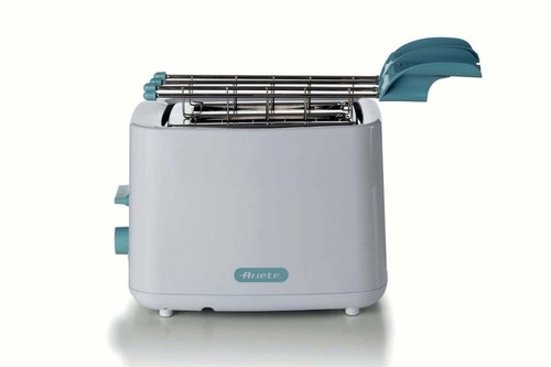 Ariete Tostapane Breakfast Bianco tostapane 760W 2 fessure con pinze - Foto 5 di 5