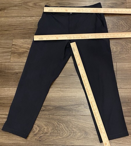 Lululemon Gray Commission Pants Men's Warpstreme Chino Stretch Size 34 M5710S - Picture 5 of 8