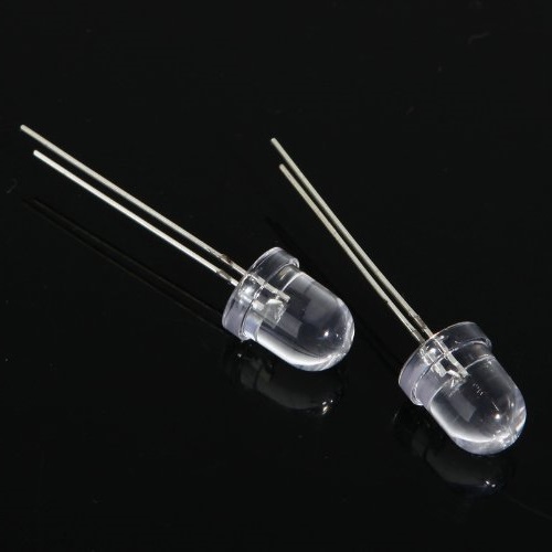 100pcs 5mm IR infrared LED 850nm Lamp High Power NEW s3 eBay