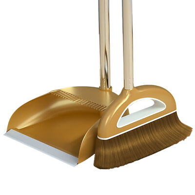 Libman Lobby Broom Dustpan Set Professional Grade One Sweep Cleanups New