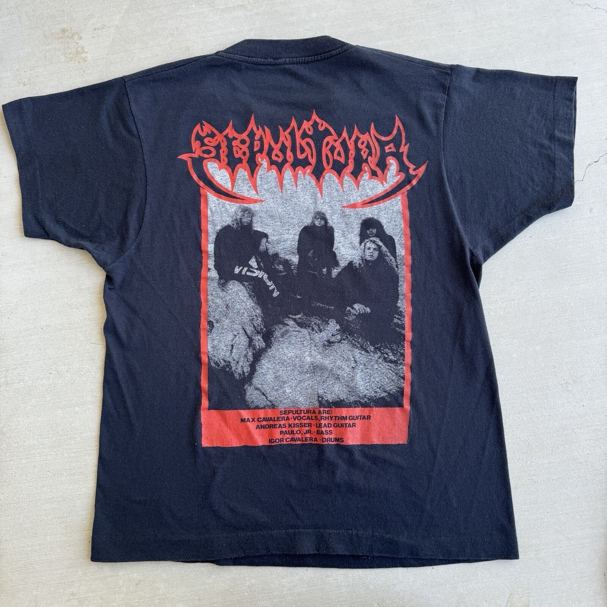 90s Sepultura セプラトゥラ ヴィンテージ バンド Tシャツ｜ファッション