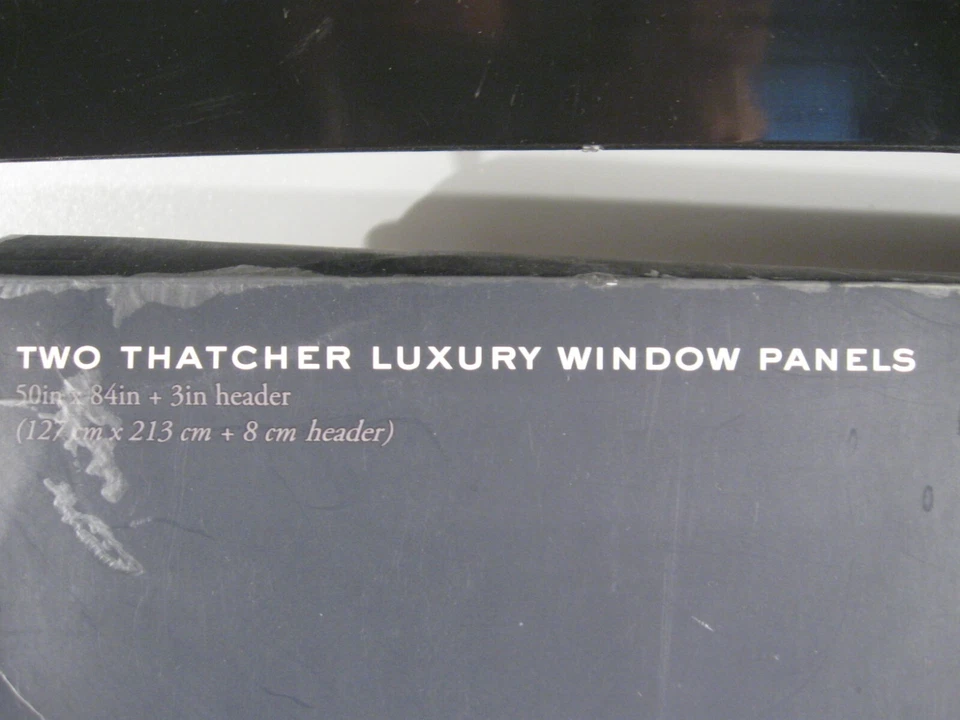 Paneles de ventana de ropa Waterford Thatcher NUEVO Foto 4 de 4