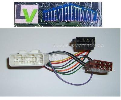 0712 MCA Connettore Cablaggio Autoradio ISO Alimentazione Casse ISUZU D