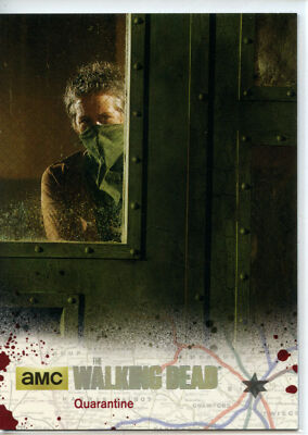 2016 Cryptozoic Walking Dead Season 4 Part 1 SILVER FOIL #7 Quarantine #18/99