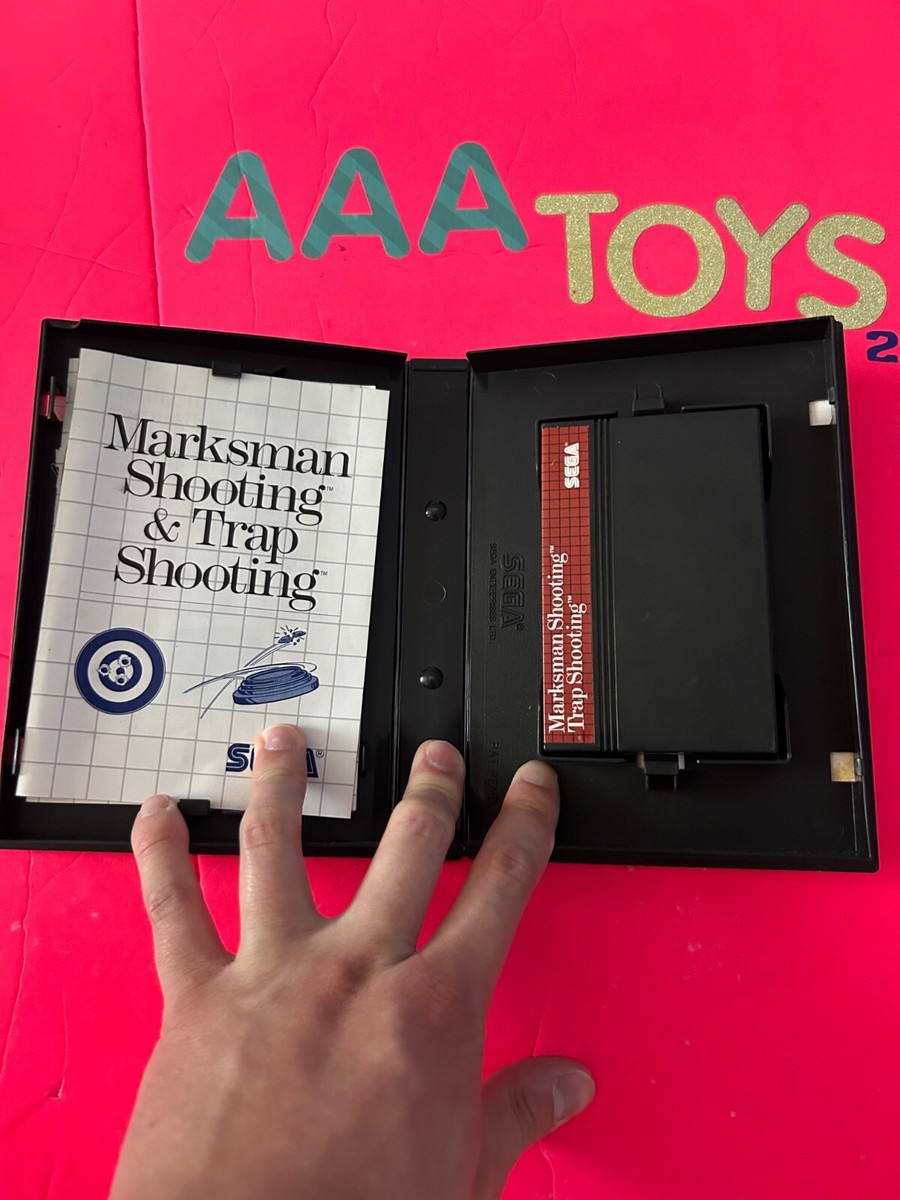 SEGA Master System Marksman Shooting & Trap Shooting Complete | eBay