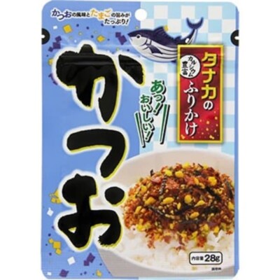 Tasty Rice Seasoning Furikake Dried bonito taste 28g Katsuo Tanaka foods Japan