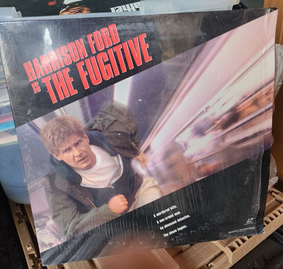 The Fugitive (Laserdisc, 1994) Harrison Ford Tested! Slight rip in ...