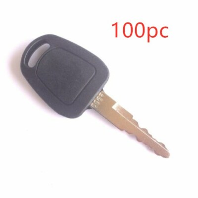 100 key For Bobcat Daewoo Doosan Terex Excavator Ignition Keys F900 K1009605B