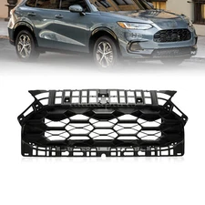 Fit For Honda HRV HR-V 2023-2024 Front Bumper Upper Matte Black Honeycomb Grille