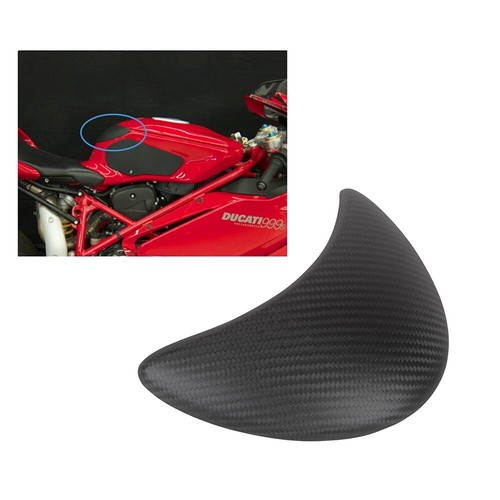 For Ducati 749/999/999S/999R Motorcycle Fuel Tank Pad 100% Carbon Fiber- Matte - Picture 2 of 14