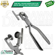 Bone Mill Crusher Morselizer Plier Dental Implant Grafting Instrument German Gr