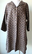 Flax Designs Linen Jacket 1g & 3g Nwt Shifty Duster Amber Jacquard