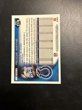 C44d C176 Reggie, Wayne Indianapolis Colts, 2010 Topps Chrome