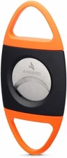 Firebird Saber Double Guillotine Serrated 70 RG Cigar Cutter - Orange - New