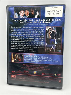 The Rats 2002 DVD TV Movie John Lafia Mädchen Amick Vincent Spano