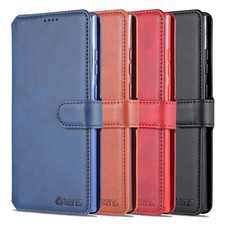 For Samsung Galaxy S23 Ultra S20 S22 S21 FE Wallet Phone Case Luxury Magnetic